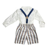 Warmes Baumwollset mit TETO- und TATTA-Baby-Bermudashorts CB5480