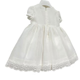 Abito Elegante Battesimale In Cotone Neonata TETO E TATTA VE7429