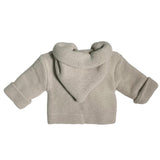 Doppelter Mantel mit Kapuze aus hypoallergenem Acrylstoff für Neugeborene BABY FASHION 5502