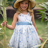 Abito Elegante Smanicato Bambina MIMOSA SUENO