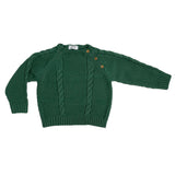 Pullover aus hypoallergenem Acrylstoff mit Zöpfen für Kinder YOEDU 9506