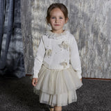 Completo Con Gonna E Maglioncino Neonata BIMBALO' 6842