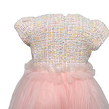 Abito Elegante In Tulle Con Corpetto Multicolour Bambina DAGA 9402