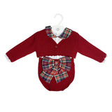 3-teiliges Set aus warmer Baumwolle mit Culottes für Babymädchen BABY FASHION 5313