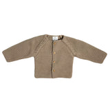 Cardigan In Tessuto Anallergico Acrilico Con Trecce Neonato BABY FASHION 5104