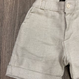 Stoff-Bermuda-Shorts mit Hosenträgern für Neugeborene A&J 352