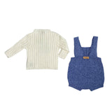 Completo Con Pagliaccetto E Maglioncino In Lana Neonato WEDOBLE I2306305A