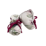 Scarpine Da Culla Fantasia Floreale Neonata LA SARTORIA DEI PICCOLI LSC354