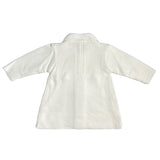 Cappotto Doppio Petto Caldo Cotone Panna Neonata 23141