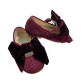 First Steps Ballerina aus Lackleder mit Satinschleife Newborn White Panyno B2406