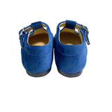 Scarpe Primi Passi Con Occhielli in Velluto Bambino PANYNO B2004V