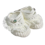 Calzini Scarpetta In Acrilico Con Pizzo Neonata GRANLEI 227
