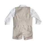 Completo Elegante Con Panciotto Neonato NINNAOH E24COM226