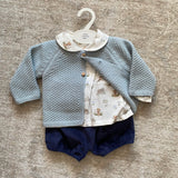 Completo Tre Pezzi Con Bermuda Neonato BABY FASHION 533.1