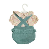 Completo In Cotone Con Salopette E Camicia Neonata BABY FASHION 622.15