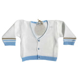 Cardigan In Filo Di Cotone Neonato BEBE' MARGO' B03945
