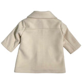 Ausgestellter Stoffmantel mit Kragen ISABEL Child F537