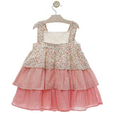 Abito Smanicato Stile Provenzale Bambina YOEDU 0501