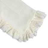 Coperta In Filo Di Cotone Con Pizzo Neonato/a GRANLEI 168