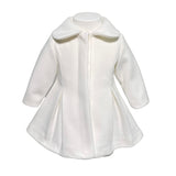 Cappotto Svasato In Panno Con Collo Tondo Neonata ISABEL F590