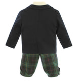 Anzug mit eleganter Zeremonienjacke für Neugeborene BUFI M0131A