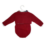 3-teiliges Set aus warmer Baumwolle mit Culottes für Babymädchen BABY FASHION 5313