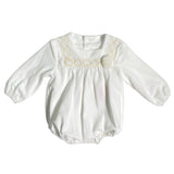 Pagliaccetto Manica Lunga In Velluto Neonato/a DEL SUR 1938