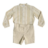 Completo Con Bermuda E Camicia Bambino YOEDU 1215