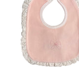 Bavette in Ciniglia Con Pizzo Neonati LA SARTORIA DEI PICCOLI L4251