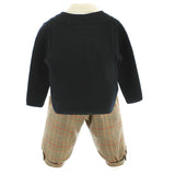 Eleganter Anzug mit Zeremonie-Cardigan für Neugeborene BUFI M0091A