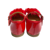 Scarpe Modello Ballerina In Vernice Neonata RIZITOS B3109