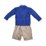 Completo Elegante Con Salopette Neonato NINNAOH I23COM205