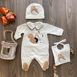 Set In Caldo Cotone Volpe Neonato TETO E TATTA