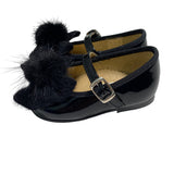 Scarpe Primi Passi Modello Ballerina In Vernice Con Fiocco Neonata PANYNO B3304