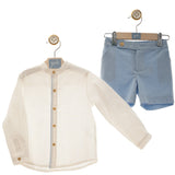 Completo Con Bermuda E Camicia Bambino YOEDU 1216