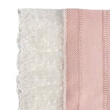 Warme Baumwolldecke mit Spitze für Babymädchen GRANLEI 23227