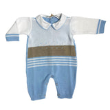 Tutina Intera In Filo Corredino Neonato BEBE' MARGO' B03940