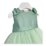 Abito Elegante Smanicato In Tulle Neonata ISABEL F171