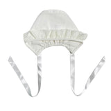 Cuffia In Cotone Con Pizzo Neonata GRANLEI 182