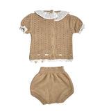 Completo Con Culotte In Filo Di Cotone Neonata BABY FASHION 621.2