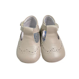 Scarpa Da Culla Francesina In Pelle Neonato Indice 1672P