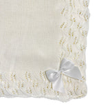 Coperta Elegante In Tessuto Anallergico Neonata PONTO POR PONTO 785