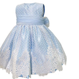 Abito Elegante Smanicato Con Tulle Neonata ISABEL B32