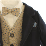 Milan Stitch-Anzug mit eleganter Zeremonienjacke für Neugeborene BUFI M0124A