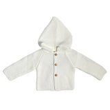 Cardigan Con Cappuccio In tessuto Anallergico Acrilico Neonato BABY FASHION 51012