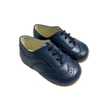 Scarpe Primi Passi Modello Francesina Con Lacci Neonato PANYNO B3422