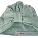 Cappello Modello Turbante In Cotone Neonata CALAMARO 75051