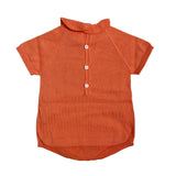 Pagliaccetto Corto In Cotone Biologico Neonata WEDOBLE 06305A