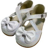 Scarpe Primi Passi Modello Ballerina Aperta Ai Lati Glitter Bambina RIZITOS B2611G