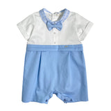 Pagliaccetto Elegante In Cotone Neonato NINNAOH E24285P